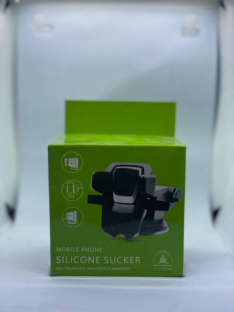 Mobile phone silicone sucker