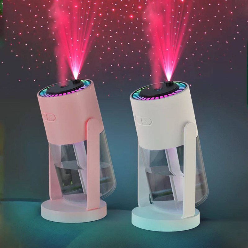Projecteur d'étoiles, veilleuse et projecteur d'étoiles Humidificateur d'air silencieux, diffuseur d'huile et veilleuse