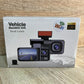 كاميرا لوحة القيادة Full HD 1080P بثلاث عدسات مسجل DVR برؤية ليلية Vehicle Blackbox DVR Full HD1080 Dashcam 3 Caméras Avant Intérieur Arrière avec WiFi