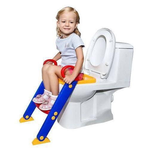 Lightweight Foldable And Portable Baby Toilet Step Stool Ladder  سلم خطوة مرحاض قابلة للطي خفيفة الوزن ومحمولة سلم
