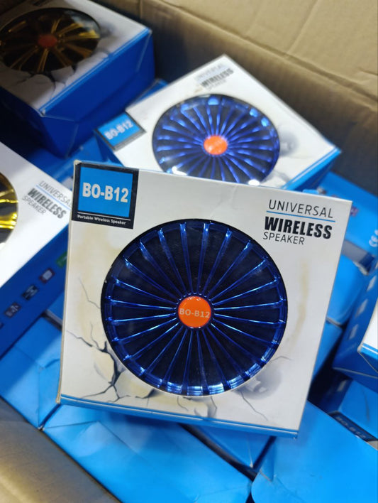 Universal Wireless Speaker BO-B12 مكبر صوت لاسلكي