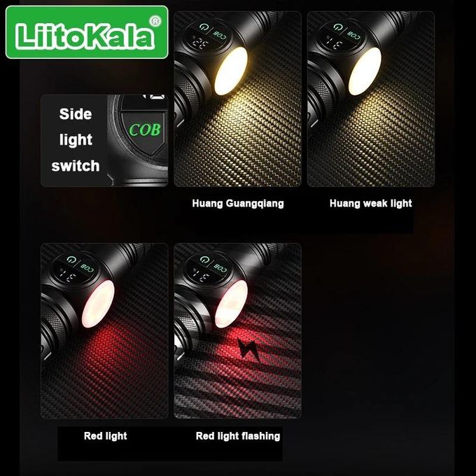 Lampe torche à faisceau élevé hyper puissant rechargeables à LED مصباح يدوي LED عالي الشعاع وقابل لإعادة الشحن