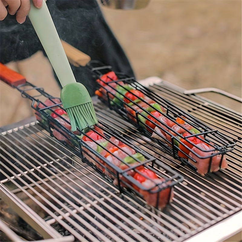 4 قطع شواية غير لاصقة للمطبخ Grille à barbecue antiadhésive pour cuisine