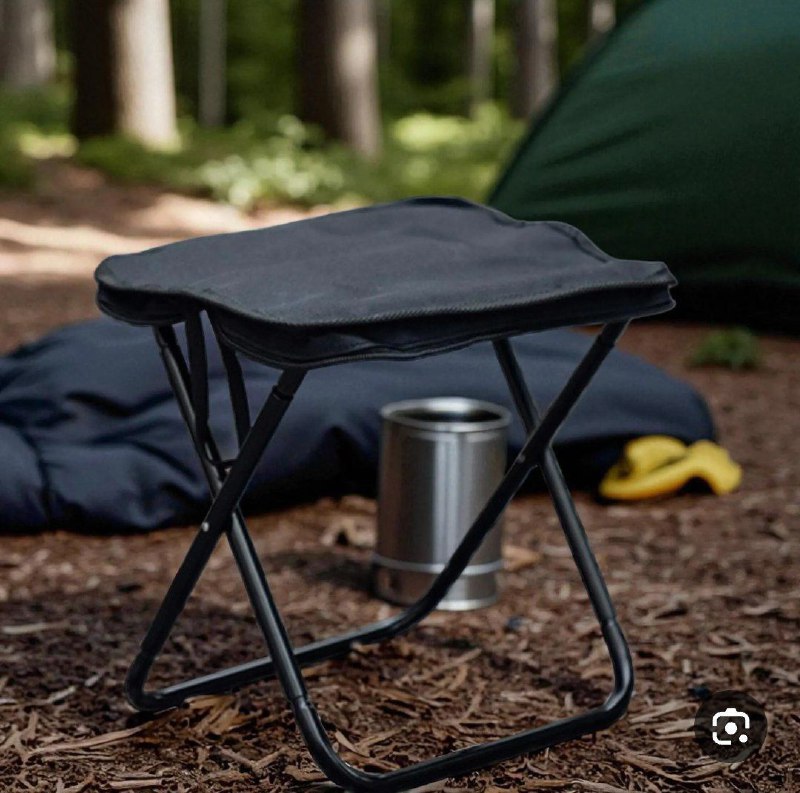 Tabouret pliant de camping ultra-compact
