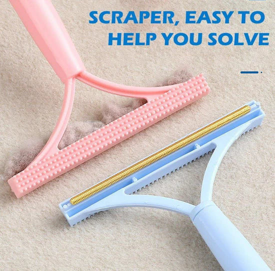 فرشاة تنظيف مزدوجة الرأس لإزالة الشعر Brosse d'épilation double tête, épilateur doux pour les vêtements, épilateur