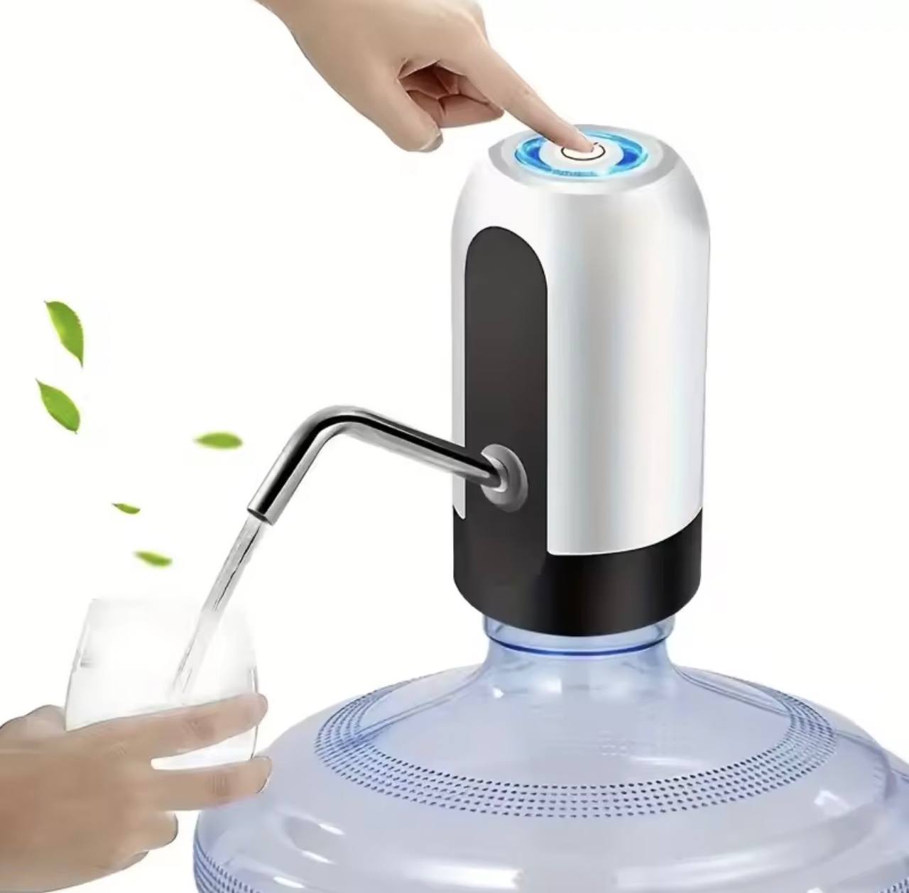 مضخة ماء كهربائية قابلة للشحن موزع أوتوماتيكي للزجاجات Pompe à eau électrique rechargeable