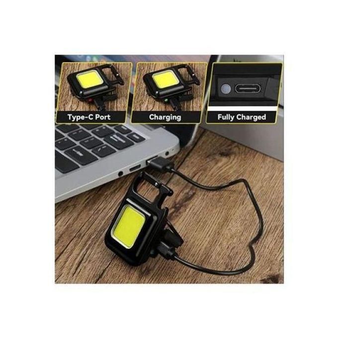 مصباح يدوي صغير قابل لإعادة الشحن، ضوء طوارئ، متعدد الوظائف Mini lampe de poche rechargeable