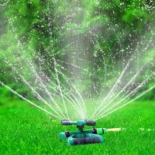 Lawn sprinklerArroseur de pelouse rotatif automatique  رشاش العشب