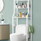 Toilet rack Étagère de Salle de Bain 3 Niveaux au-dessus des Toilettes رف حمام ثلاثي الطبقات فوق المرحاض