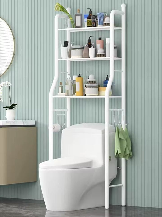 Toilet rack Étagère de Salle de Bain 3 Niveaux au-dessus des Toilettes رف حمام ثلاثي الطبقات فوق المرحاض