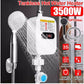Chauffe-eau électrique instantané de 3500W avec une tête de doucheWater heater