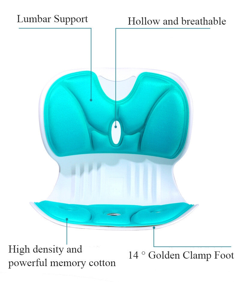 وسادة دعم قطنية تقويمية، وسادة دعم قطنية، دعم للظهر Coussin siège orthopédique pour lombaires,Oreiller Protection Lombaire ergonomique pour siège de bureau,soutien du dos