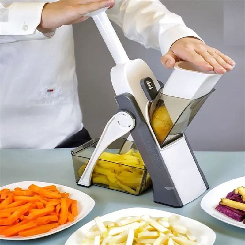 قطاعة خضروات متعددة الوظائف من نوع ماندولين Trancheuse à légumes mandoline multifonctionnelle