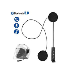 Casque de Moto Mains Libres Bluetooth خوذة دراجة نارية مزودة بتقنية بلوتوث للتحدث الحر، وميكروفون مدمج، وخاصية تقليل الضوضاء، ومقاومة للماء