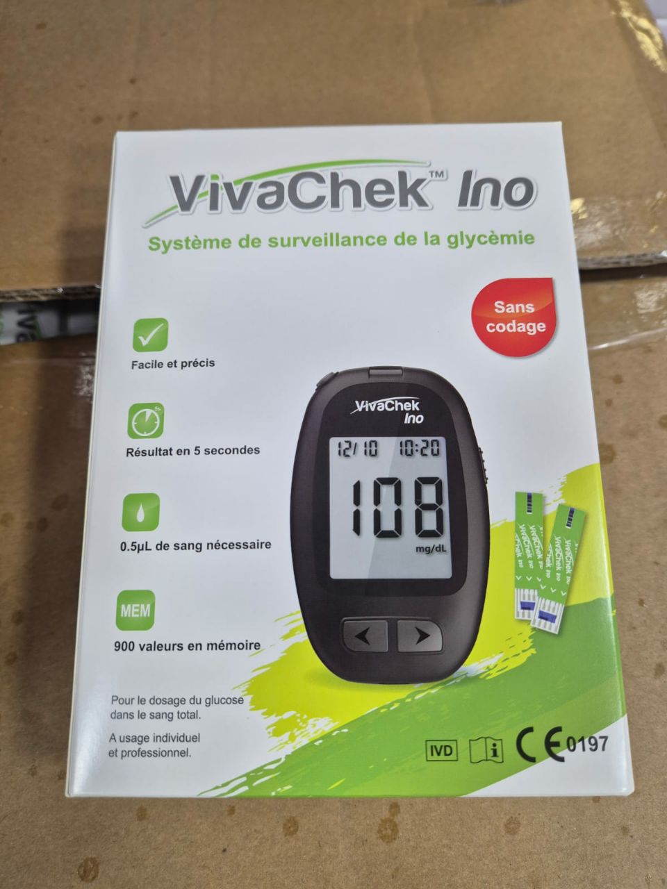 VIVACHEK INO APPAREIL DE GLYCEMIE