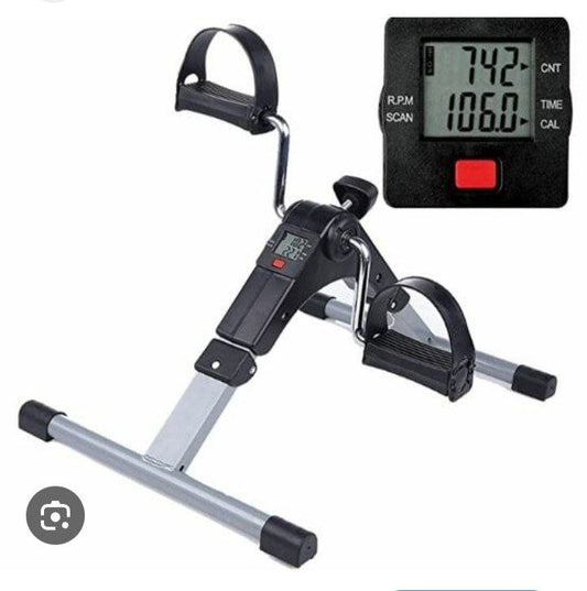 Leg and arm Pedal exerciser Machine d'exercice pliable pour bras et jambes جهاز تمارين الذراع والساق القابل للطي