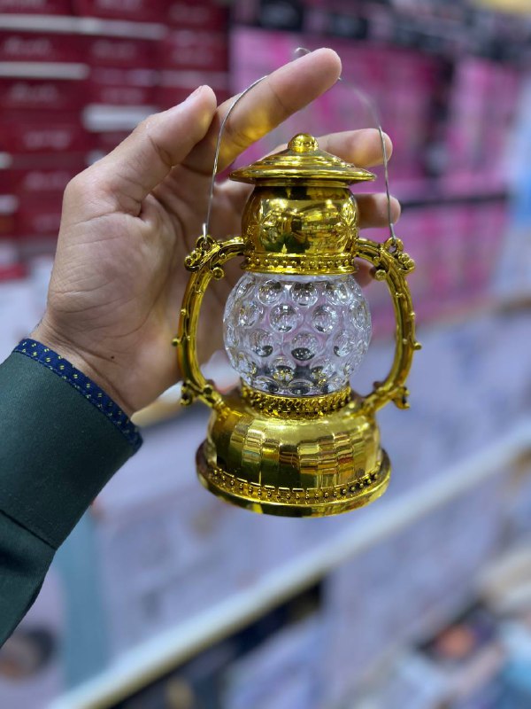 مصباح ليلي عتيق على شكل قرص العسل Lampe de nuit Vintage en forme de nid d'abeille