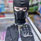 SPORTS Tactical Set طقم رياضي احترافي قفازات قناع واقي