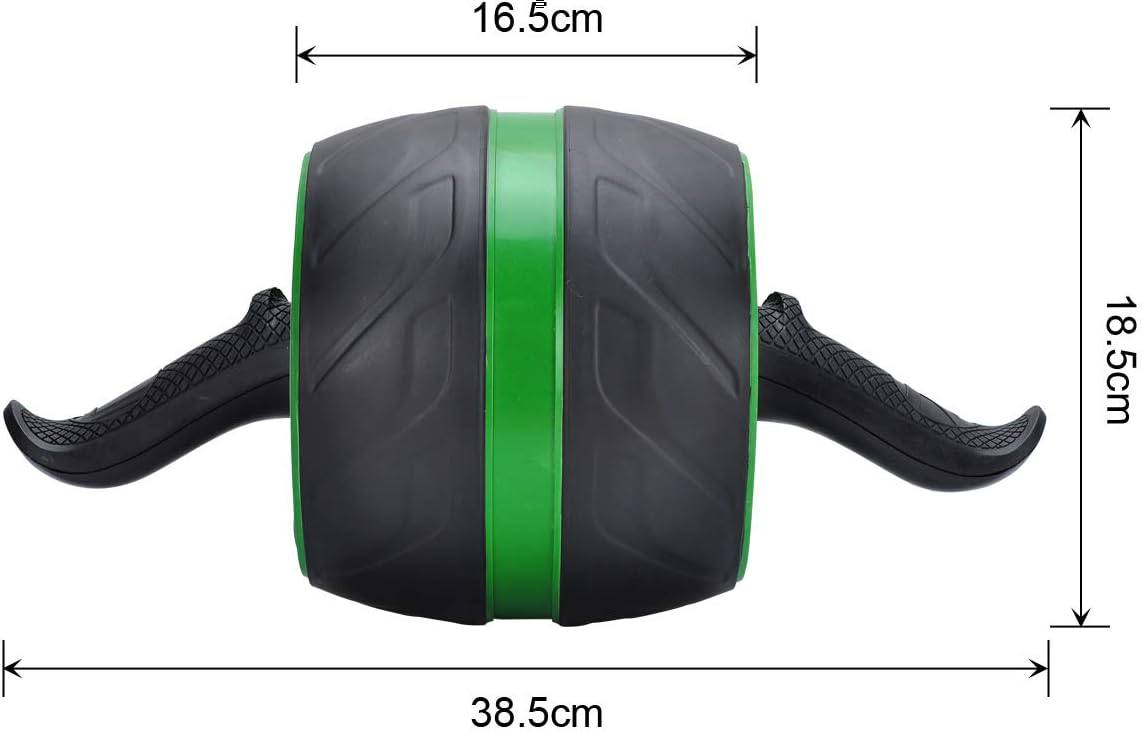 Roue à rouleaux pour abdominaux, équipement d'exercice عجلة تمارين اللياقة البدنية ، مع وسائد الركبة