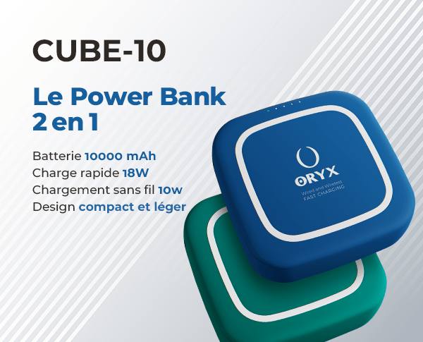 CUBE-10 Power Bank 10000mAh