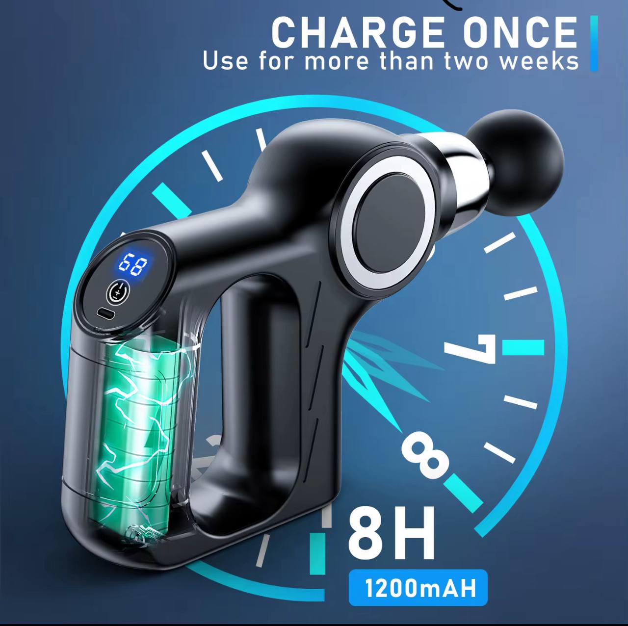 مسدس التدليك عالي الجودة