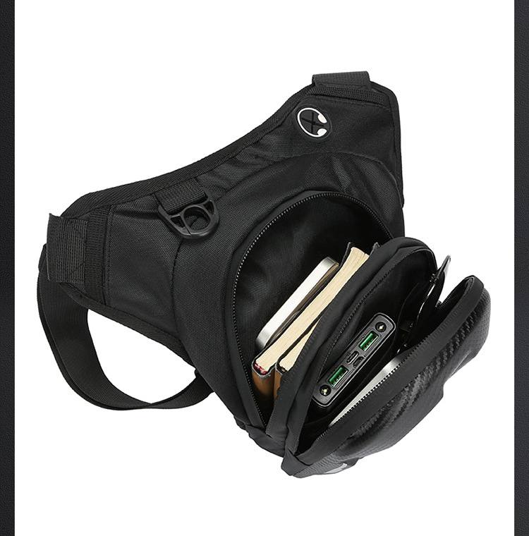 حقيبة ساق دراجة نارية مقاومة للماء للرجال والنساء Sac de jambe de moto étanche pour hommes et femmes