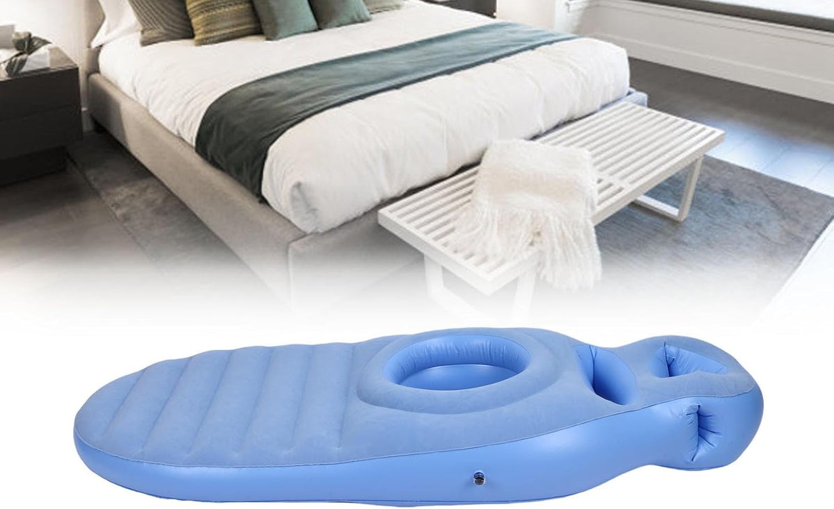 وسادة أو مرتبة حمل قابلة للنفخ Coussin ou matelas de maternité gonflable