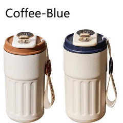 Tasse à café de voyage intelligente de 450ML  كوب سفر ذكي ، شاشة لدرجة الحرارة LED