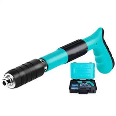 مسدس مسامير فولاذي محمول مزود بـ 20 مسمارًا دائريًا للجدران الإسمنتية Pistolet à clous en acier portable avec 20pcs clous ronds pour mur en ciment