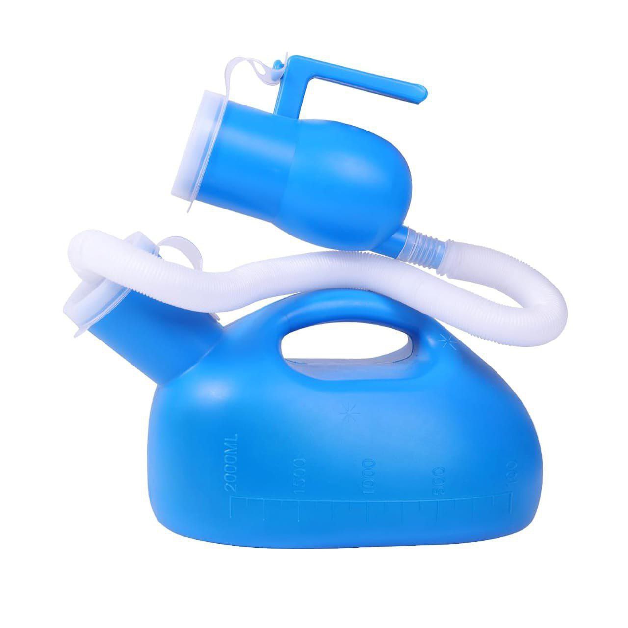 Récipient d'urinoir portable avec couvercle pour homme حاوية مبولة محمولة مع غطاء للرجال