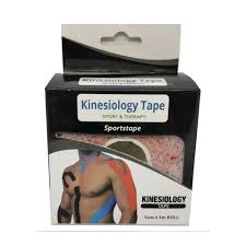 بنضة الحماية من الاصابات العضلية Kinesiology Tape Sportstape Bande Lasto élastique de sport Kinesiologique 5cm x 5m Medical Sportstape