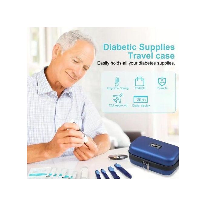 Boîte Isotherme pour les injections حقيبة تبريد وعزل لمرضى السكري محمولة