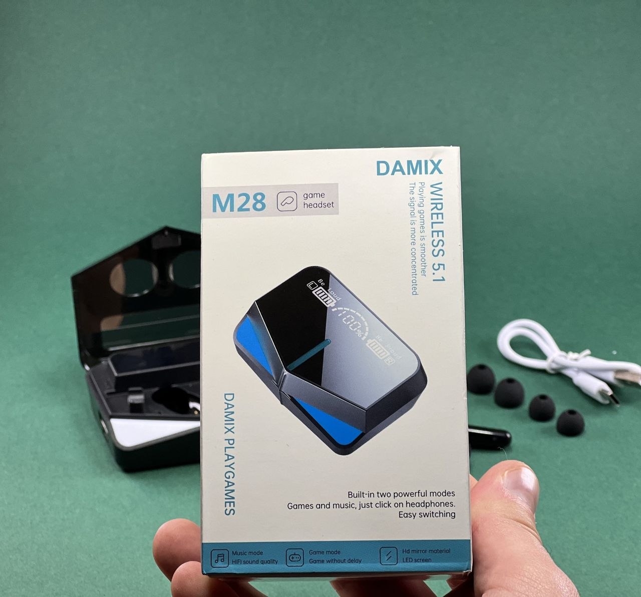 Earbuds M28 Wireless 5.3 DAMAX