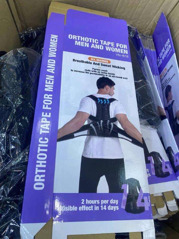 Orthotic tape for men and women