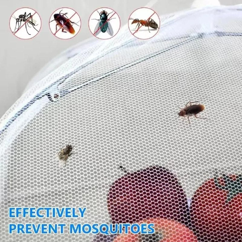 Protection alimentaire pliable anti-insectes غطاء طعام شبكي ضد الحشرات