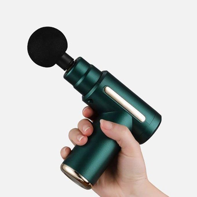 Petit pistolet de massage vert مسدس تدليك صغير أخضر شاشة لمس LCD محمول لاسلكي