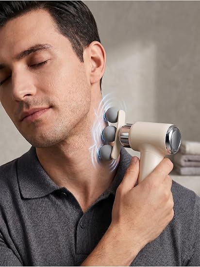 جهاز تدليك الجسم بالكامل مزود بـ 9 رؤوس Appareil de massage pour tout le corps doté de 9 têtes