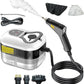 جهاز تنظيف بالبخار محمول باليد، بقوة 1500Wوضغط عالٍ Nettoyeur vapeur portable, nettoyeur haute pression 1500 W