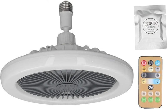 Plafonnier ventilateur LED télécommandé مروحة سقف LED يتم التحكم فيها عن بعد
