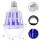 مصيدة حشرات، صاعق كهربائي مصباح LED قاتل للبعوض Ampoule anti-moustique LED 110V 220V 15W Lampe piège à insectes