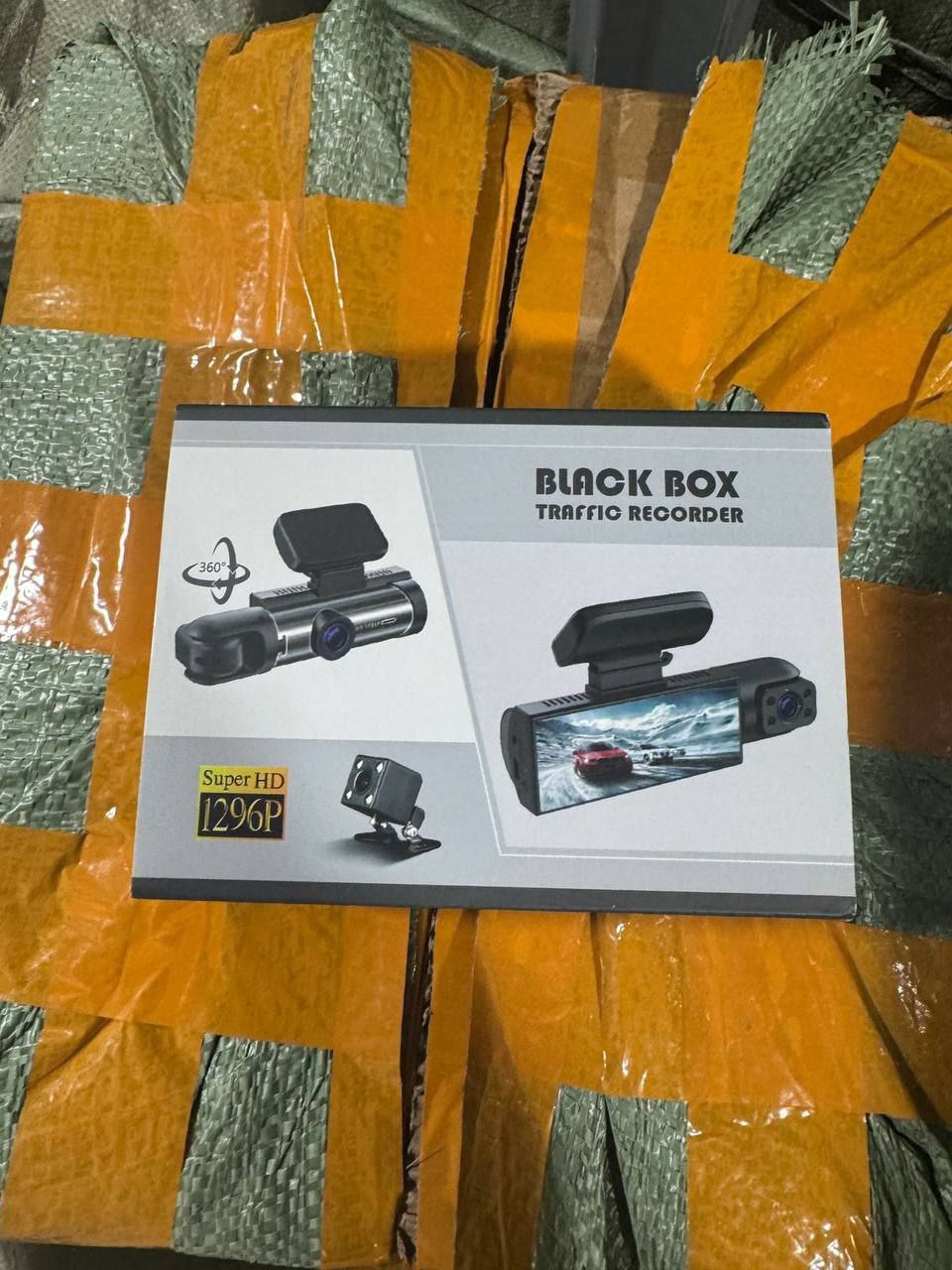 Black BOX Traffic recorder Super HD 1296P مسجل حركة المرور