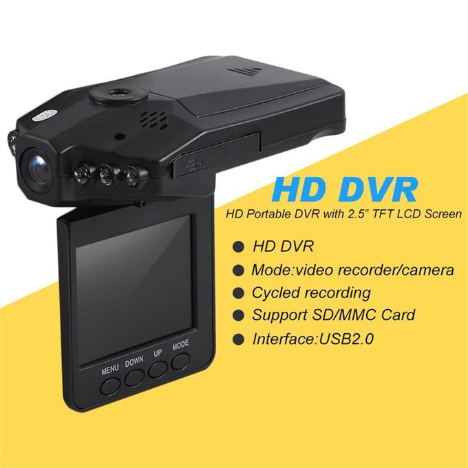 كاميرا سيارة عالية الدقة Camera voiture dashcam Full HD hd dvr 2.4 pouces, 1080P, 720P