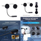 Casque de Moto Mains Libres Bluetooth خوذة دراجة نارية مزودة بتقنية بلوتوث للتحدث الحر، وميكروفون مدمج، وخاصية تقليل الضوضاء، ومقاومة للماء