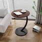 طاولة شاي دائرية عصرية طاولة جانبية متنقلة Table à Thé Moderne Ronde Table d’Appoint Mobile pour Salon