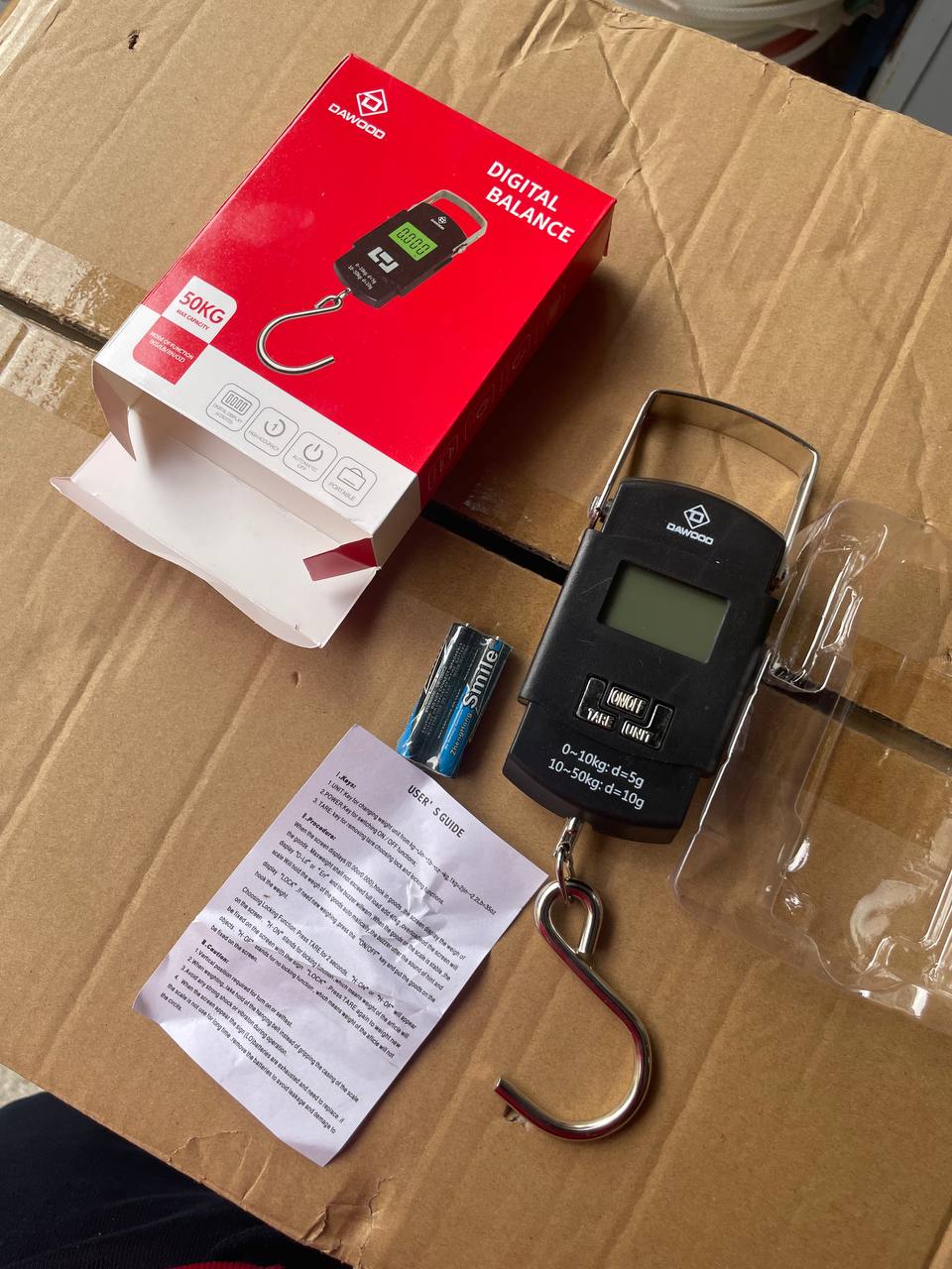 Digital Balance 50Kg ميزان أمتعة رقمي محمول