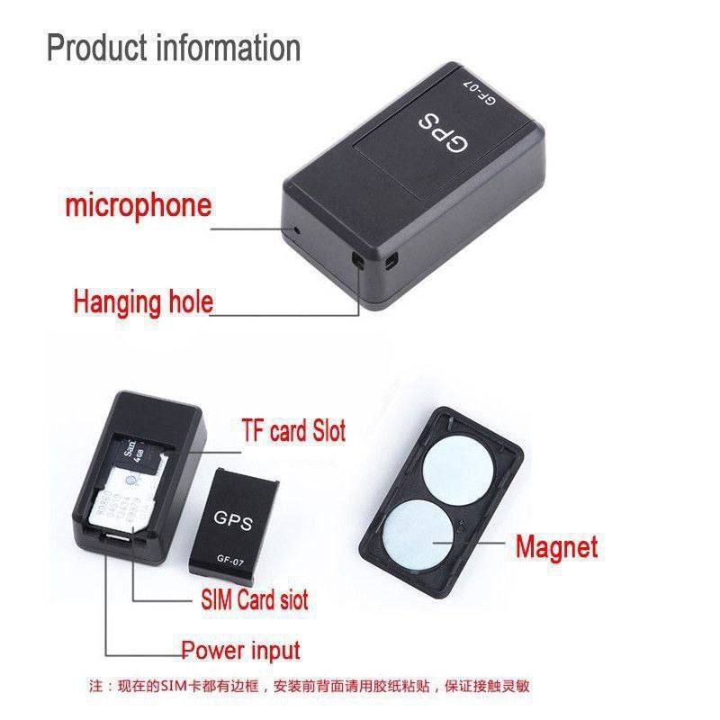 GPS GF-07 Mini traceur GPS de voiture Anti-vol