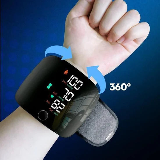 جهاز قياس ضغط الدم المعصمي Tensio-mètre au poignet Tensiomètre numérique appareil tension artrielle avec batterie rechargeable