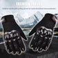 قفازات سباق واقية للمفاصل الصلبة تعمل باللمس للدراجات النارية Gants de moto tactiles, gants de course à protection renforcée pour écrans tactiles