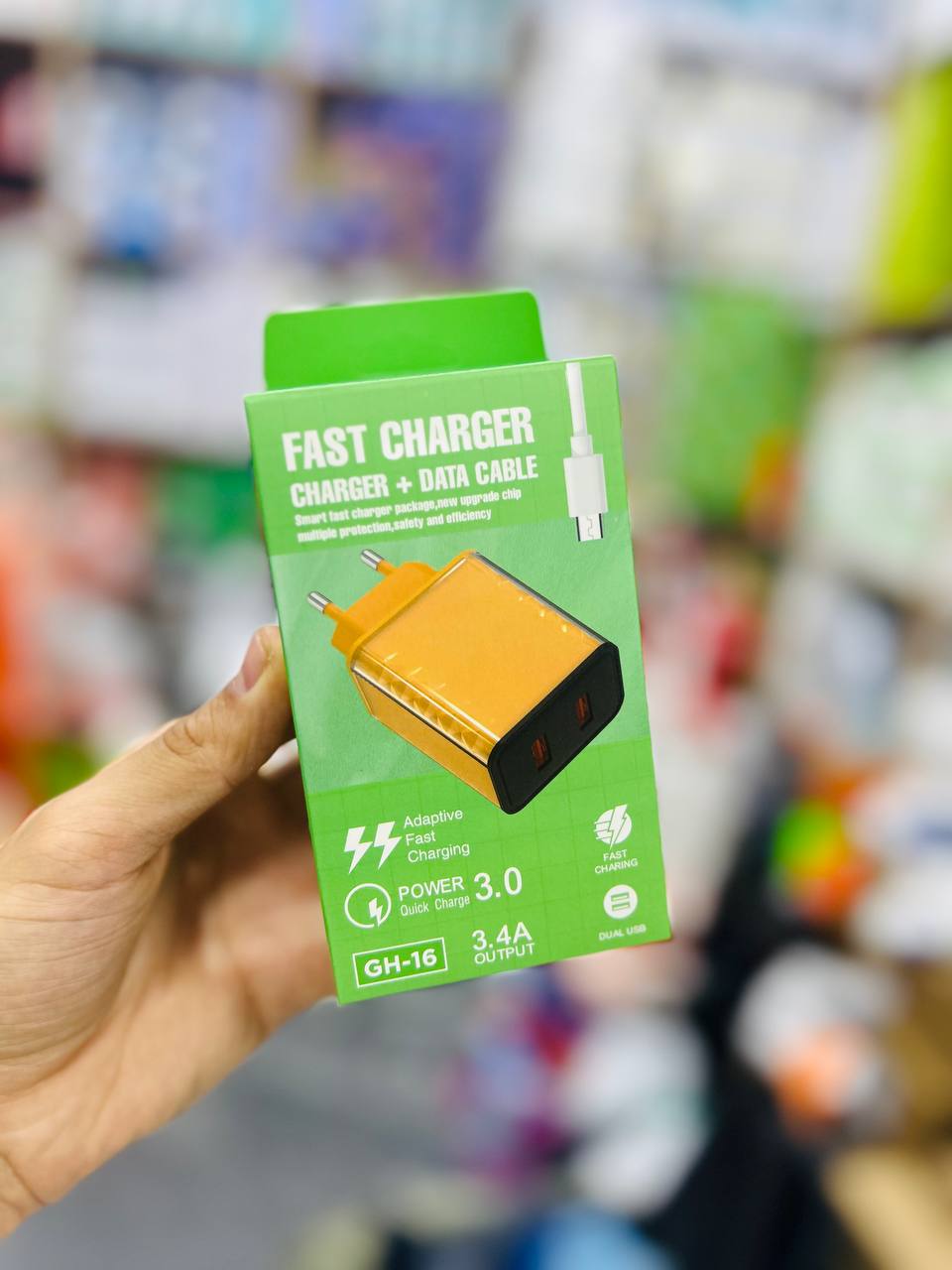Fast charger Data cable 3.4A GH-16