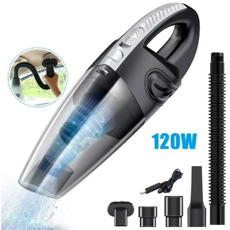 مكنسة سيارة لاسلكية محمولة بقوة عالية Aspirateur Voiture Sans Fil Portable 120W